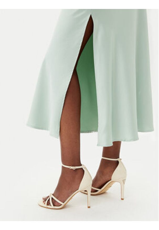 Imperial Sukienka koktajlowa AEAOJBA Zielony Regular Fit. Kolor: zielony. Materiał: syntetyk. Styl: wizytowy