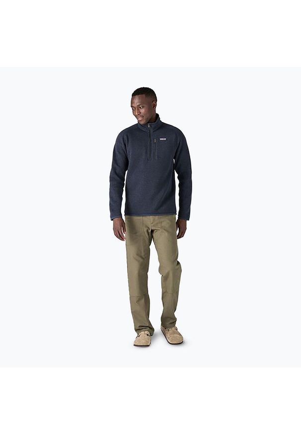 Bluza polarowa męska Patagonia Better Sweater 1/4 Zip. Kolor: niebieski. Materiał: polar