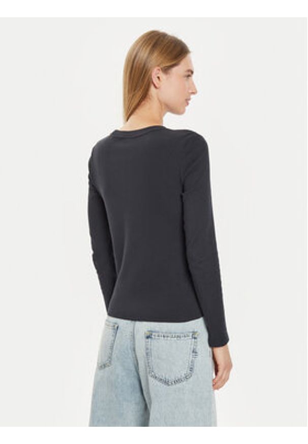 Levi's® Bluzka 000KL-0001 Czarny Regular Fit. Kolor: czarny. Materiał: bawełna