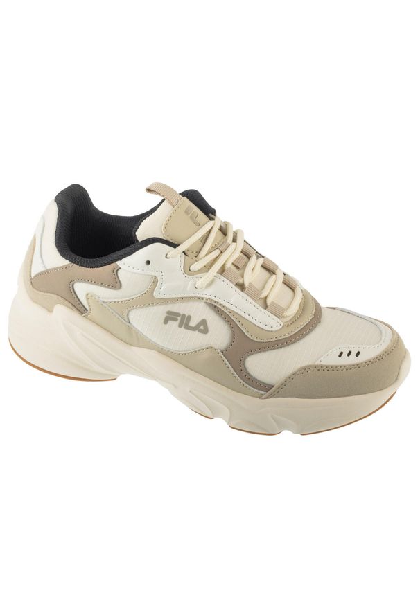 Fila - Buty sportowe Sneakersy damskie, Collene CB Wmn. Kolor: biały. Sport: turystyka piesza