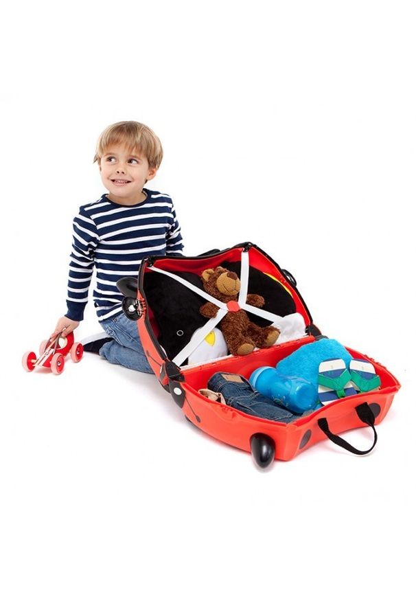 Trunki Harley Biedronka TRU-L092. Materiał: guma. Styl: młodzieżowy, wakacyjny