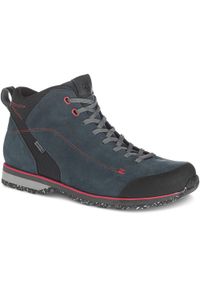 Buty turystyczne męskie TREZETA Zeta Mid z membraną WP. Kolor: niebieski. Sport: turystyka piesza