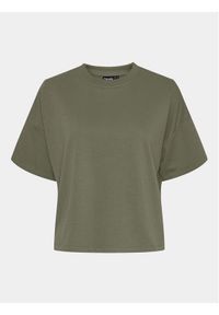 Pieces T-Shirt Chilli Summer 17118870 Zielony Loose Fit. Kolor: zielony. Materiał: bawełna, syntetyk