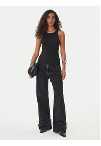 BOSS Top C_Eplie 50553479 Czarny Slim Fit. Kolor: czarny. Materiał: bawełna #3