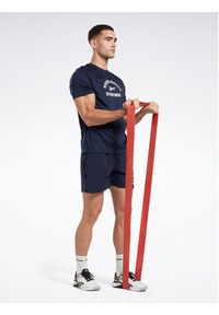 Reebok Szorty sportowe Training Graphic Woven Shorts HT3704 Niebieski. Kolor: niebieski. Materiał: syntetyk. Styl: sportowy #5