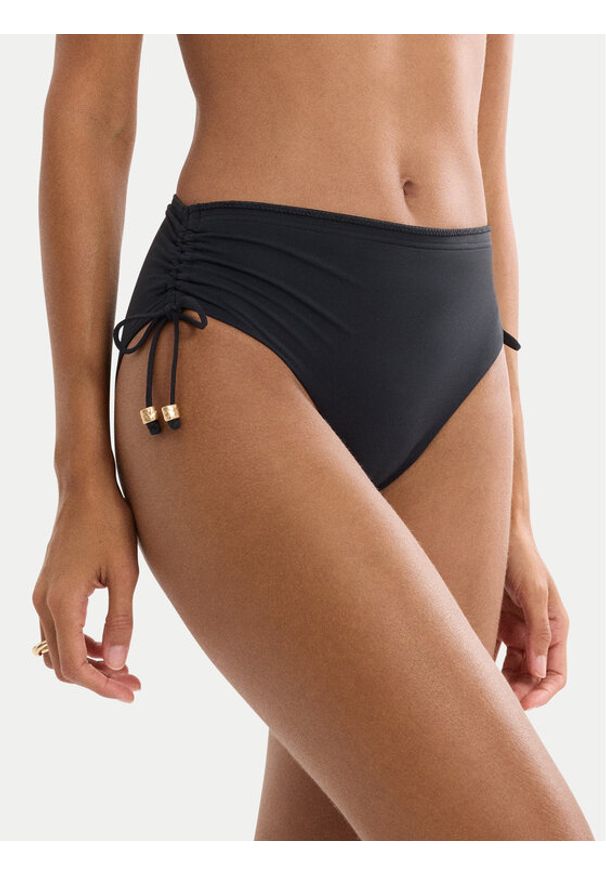Triumph Dół od bikini Summer Twist 10227184 Czarny. Kolor: czarny. Materiał: syntetyk