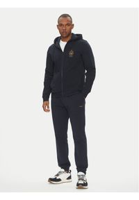 Aeronautica Militare Dres 251TF086F459 Granatowy Regular Fit. Kolor: niebieski. Materiał: bawełna
