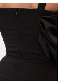 Rinascimento Sukienka koktajlowa CFC0117420003 Czarny Regular Fit. Kolor: czarny. Materiał: syntetyk. Styl: wizytowy #3