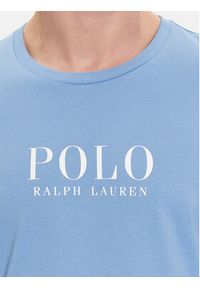 Polo Ralph Lauren Koszulka piżamowa 714899614008 Niebieski Regular Fit. Kolor: niebieski. Materiał: bawełna #4