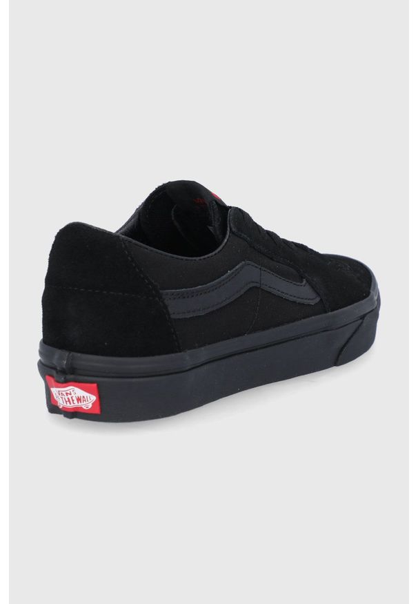 Vans - Tenisówki SK8. Nosek buta: okrągły. Zapięcie: sznurówki. Kolor: czarny. Materiał: guma