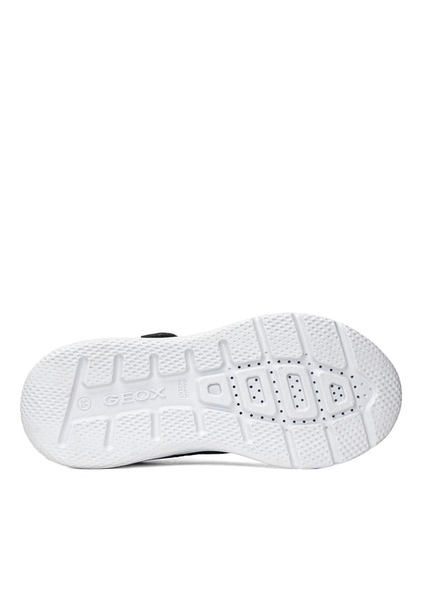 Geox - Sneakersy dziecięce granatowe GEOX J SPRINTYE BOY J25GBC 014CE C0673. Kolor: niebieski. Materiał: materiał. Sport: bieganie