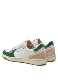 Pepe Jeans Sneakersy Kore Heritage M PMS00026 Biały. Kolor: biały. Materiał: skóra