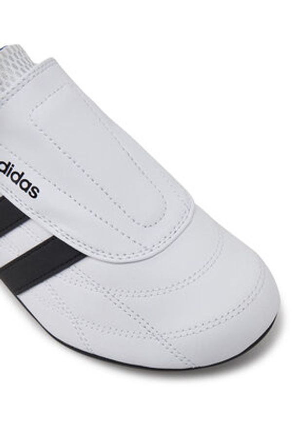 Adidas - adidas Sneakersy Tekwen JS3870 Biały. Kolor: biały. Materiał: skóra