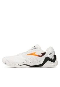 Joma Buty do tenisa Set Men 2302 TSETW2302AC Biały. Kolor: biały. Materiał: skóra. Sport: tenis