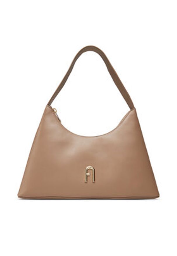 Furla Torebka Diamante WB00782 AX0733 BG 1257S Brązowy. Kolor: brązowy. Materiał: skórzane