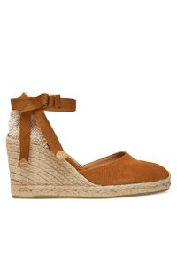 Espadryle Castañer. Kolor: brązowy