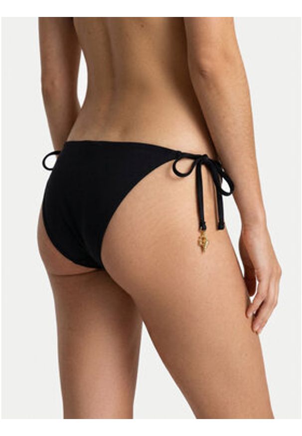 Guess Dół od bikini E6GO01 KF412 Czarny. Kolor: czarny. Materiał: syntetyk