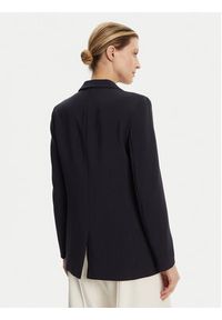 BOSS - Boss Marynarka Jocaluah 50490053 Granatowy Regular Fit. Kolor: niebieski. Materiał: syntetyk