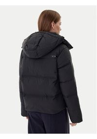 Lacoste Kurtka puchowa BF3262 Czarny Relaxed Fit. Kolor: czarny. Materiał: syntetyk