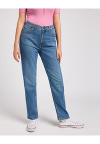 Lee - LEE DAMSKIE SPODNIE JEANSOWE CAROL HIT OF BLUE 112350789