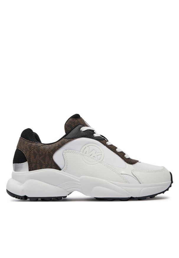 MICHAEL Michael Kors Sneakersy Sami 43S4SMFSBL Biały. Kolor: biały. Materiał: skóra
