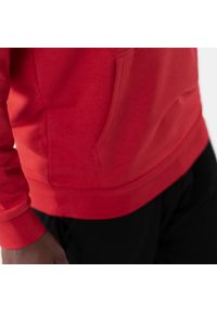 Bluza z kapturem Jako Base. Okazja: na co dzień. Typ kołnierza: kaptur. Kolor: czerwony. Styl: casual, sportowy #2