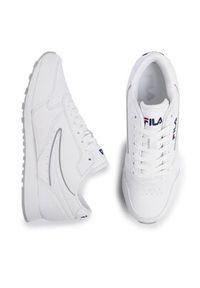 Fila Sneakersy Orbit Low Wmn 1010308.1FG Biały. Kolor: biały. Materiał: skóra #4