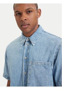 Karl Lagerfeld Jeans Koszula jeansowa B2M16013 Niebieski jasny Regular Fit. Kolor: niebieski. Materiał: bawełna #5