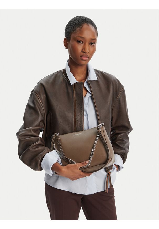 Tory Burch Torebka Perry 175544 Brązowy. Kolor: brązowy. Materiał: skórzane