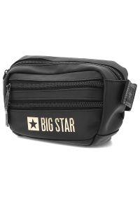 Big-Star - Czarna Damska Saszetka Na Biodro Big Star. Kolor: czarny. Materiał: materiał #4