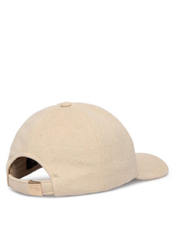 Guess Czapka z daszkiem AW5471 POL01 Beżowy. Kolor: beżowy. Materiał: wełna