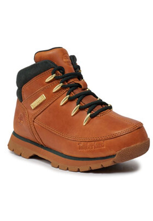 Timberland Trapery Euro Sprint TB0A5YEH3581 Brązowy. Kolor: brązowy. Materiał: skóra