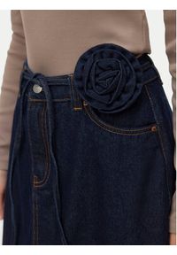 Vero Moda Spódnica jeansowa Ruth 10343067 Granatowy A-Line Fit. Kolor: niebieski. Materiał: bawełna #2