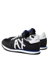 Armani Exchange Sneakersy XUX017 XCC68 K487 Granatowy. Kolor: niebieski. Materiał: skóra