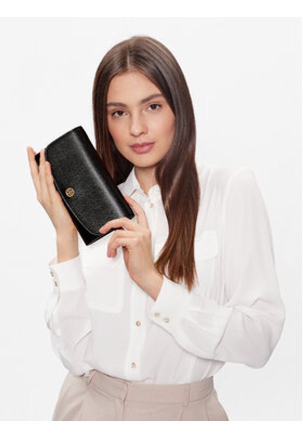 Tory Burch Torebka Robinson Chain Wallet 137152 Czarny. Kolor: czarny. Materiał: skórzane