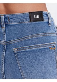 LTB Szorty jeansowe Layla 60589 15094 Niebieski Regular Fit. Kolor: niebieski. Materiał: bawełna #4