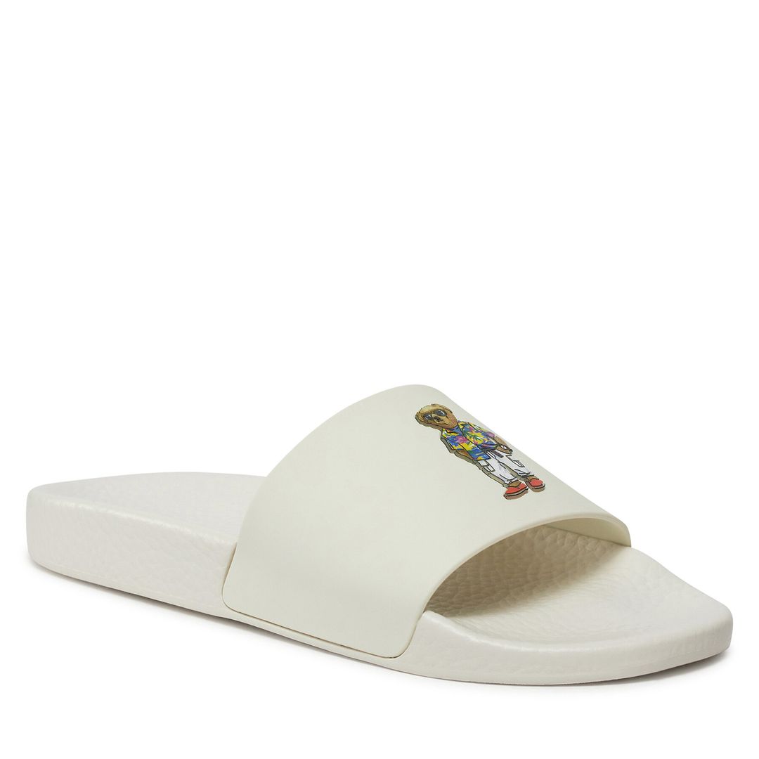 Białe klapki Polo Ralph Lauren 3616850398036 / 3616850398036