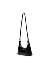 Calvin Klein Torebka Foil Logo Glossy LV04F3737G Czarny. Kolor: czarny. Materiał: skórzane #2