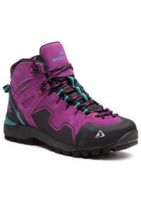 Trekkingi Bergson Nyika High Stx Purple. Kolor: fioletowy. Materiał: skóra, zamsz #1