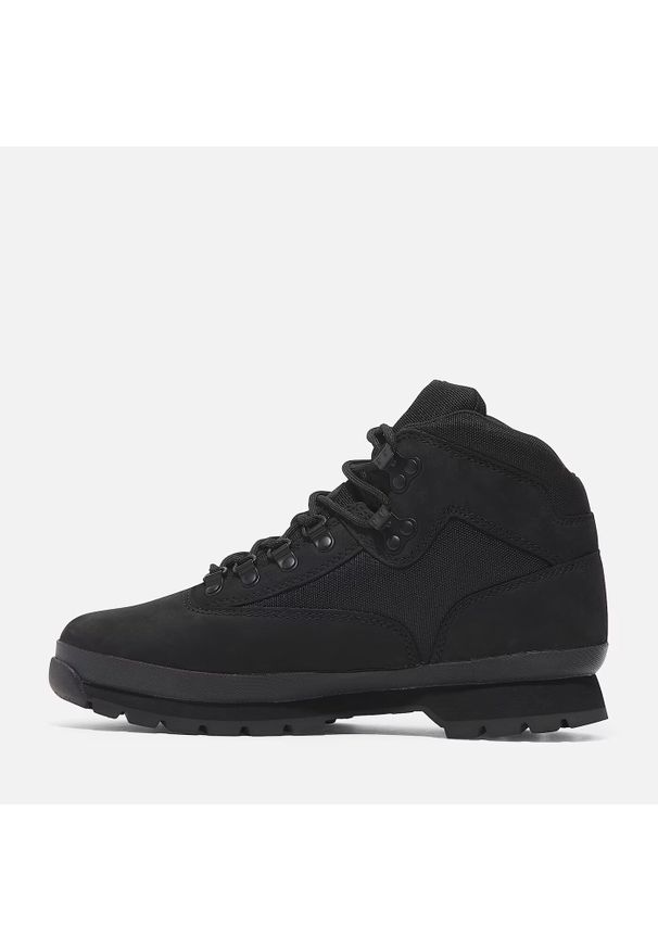 Buty Outdoorowe męskie Timberland Euro Hiker. Okazja: do pracy. Kolor: czarny. Sezon: zima. Obcas: na obcasie. Wysokość obcasa: średni