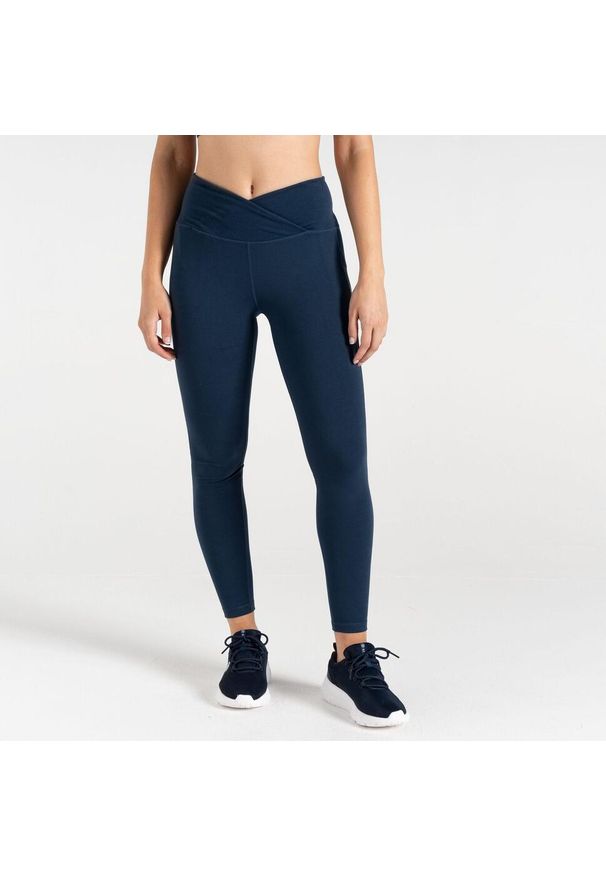 DARE 2B - Revived damskie legginsy. Kolor: niebieski. Materiał: materiał. Sport: fitness