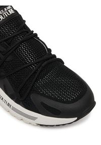 Versace Jeans Couture Sneakersy 80YA3SA8 ZSE17 Czarny. Kolor: czarny. Materiał: materiał #2