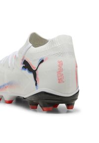 Puma - Buty piłkarskie unisex FUTURE 8 MATCH FG/AG PUMA White Black Glowing Red. Kolor: czerwony, biały, wielokolorowy, czarny. Sport: piłka nożna