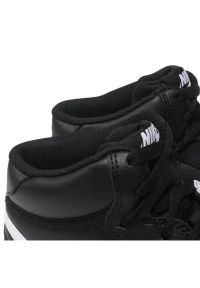 Buty Nike Court Vision Mid Nn M DN3577-001 czarne. Kolor: czarny. Materiał: materiał, syntetyk, skóra. Szerokość cholewki: normalna. Model: Nike Court #4