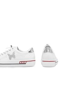 Rieker Sneakersy L8857-80 Biały. Kolor: biały