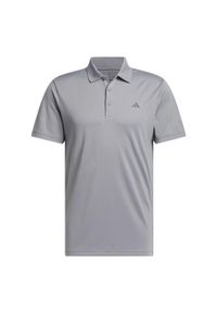 Adidas - Koszulka Adi Performance Polo. Typ kołnierza: polo. Kolor: szary. Materiał: materiał. Styl: sportowy