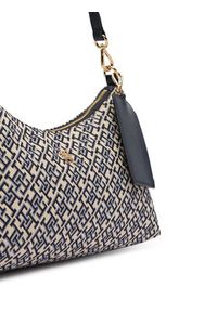 TOMMY HILFIGER - Tommy Hilfiger Torebka Th Icon Shoulder Bag Jacquard AW0AW18907 Granatowy. Kolor: niebieski #4