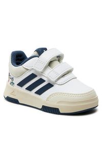 Adidas - adidas Sneakersy Disney Tensaur Sport Kids ID8011 Biały. Kolor: biały. Materiał: skóra. Wzór: motyw z bajki