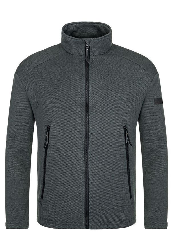 GLENMUIR - Męski Sportowy Sweter Loap Gaelmar 2XL - Komfort i Ciepło. Kolor: szary