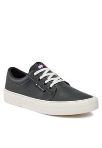 Tommy Jeans Sneakersy Tjm Vulc. Skate Derby Ess EM0EM01400 Czarny. Kolor: czarny. Materiał: skóra. Sport: skateboard #3